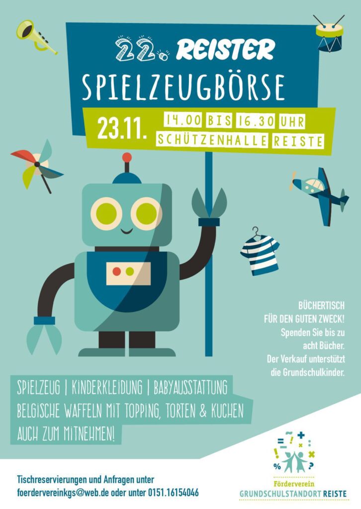 Spielzeugbörse Reiste 2025